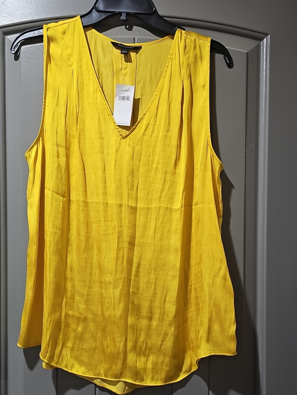 Banana Republic Mustard Blouse(E)